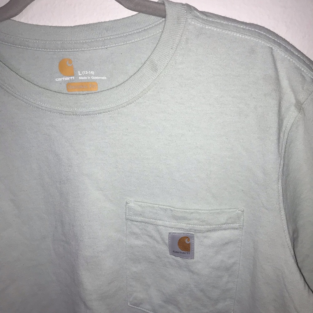 Light Blue Carhartt T shirt NWOT